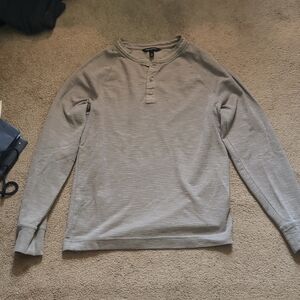Banana Republic Tan Henley, small